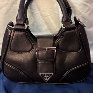 Black‎ Leather Handbag